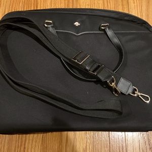 Kate Spade Black Nylon Universal Laptop Bag Crossbody Kate Spade